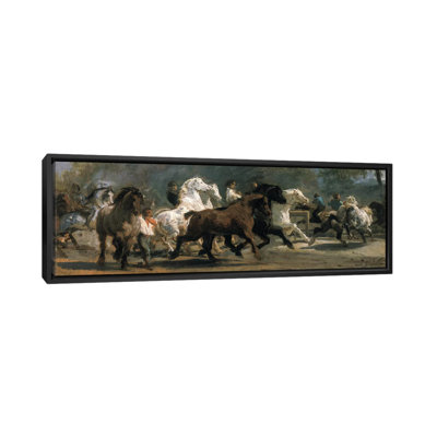 " Study For The Horsemarket, 1852-54. " by Rosa Bonheur