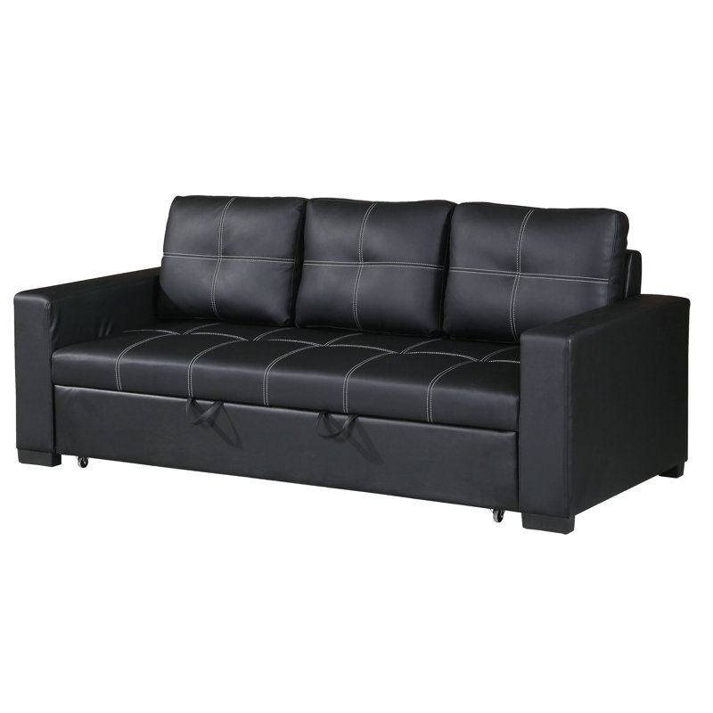 Canapé convertible, Noir