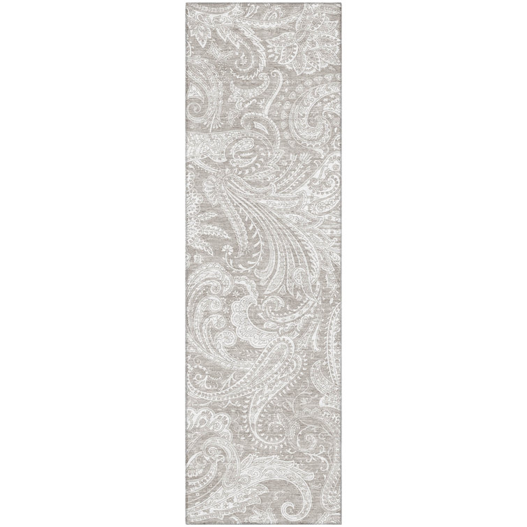Premium Machine Washable Apodaca Taupe Rug