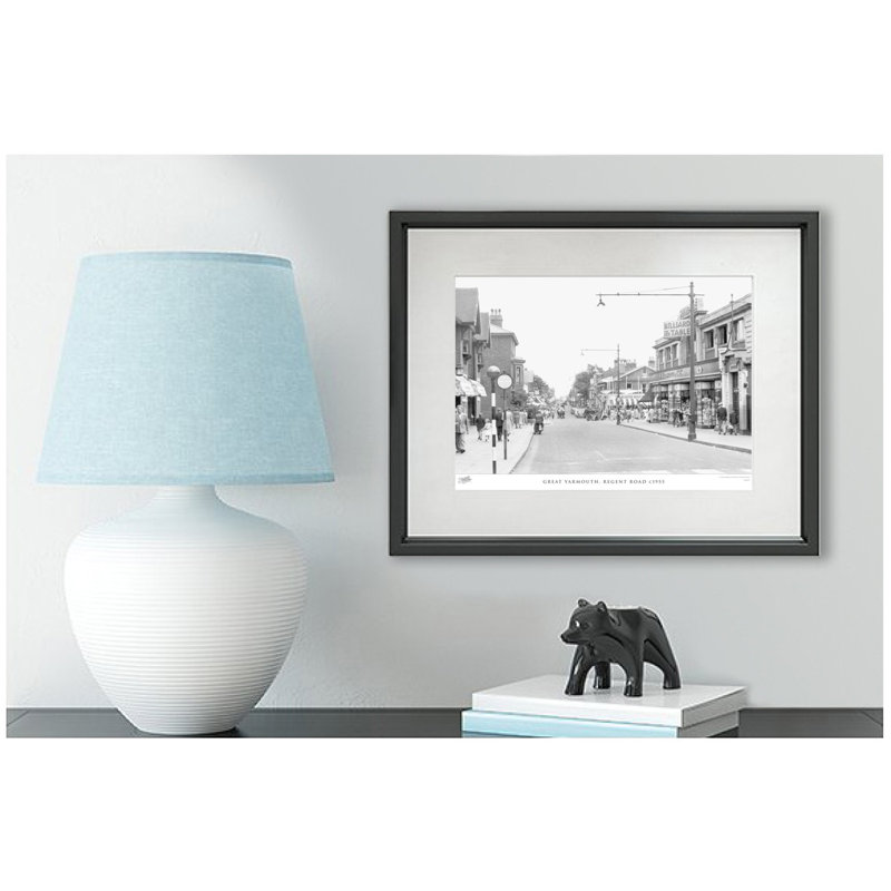 Great Yarmouth, Regent Road C1955 by Francis Frith - Single Picture Frame Print, 60cm H x 80cm W x 2.3cm D