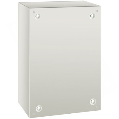 Boîtier en acier, boîte électrique 24 po x 16 po x 10 po 4 po, IP66 étanche et anti-poussière, boîte de jonction électrique extérieure / intérieure, avec plaque de montage