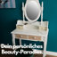 Paisley Dressing Table with Mirror