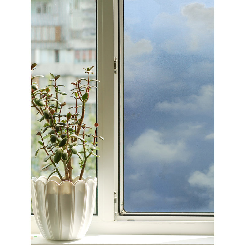 Non-Wall Damaging Window Decal