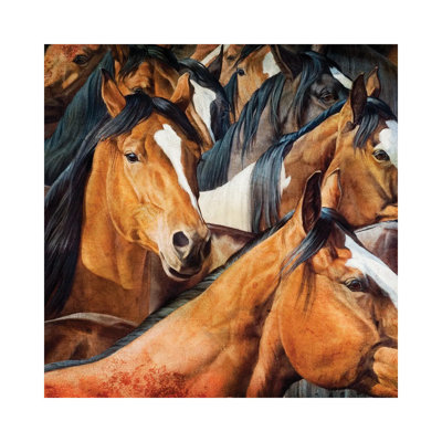 Almost Dun 1 Piece Wrapped Canvas Painting