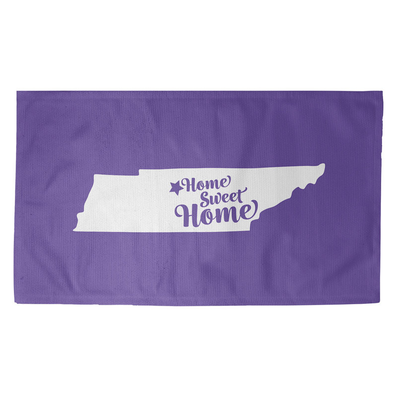 Tapis de la zone mauve de la maison Nashville, Rectangle 3 pi x 5 pi