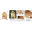 Maison bat 22 po x 15 po x 4 po