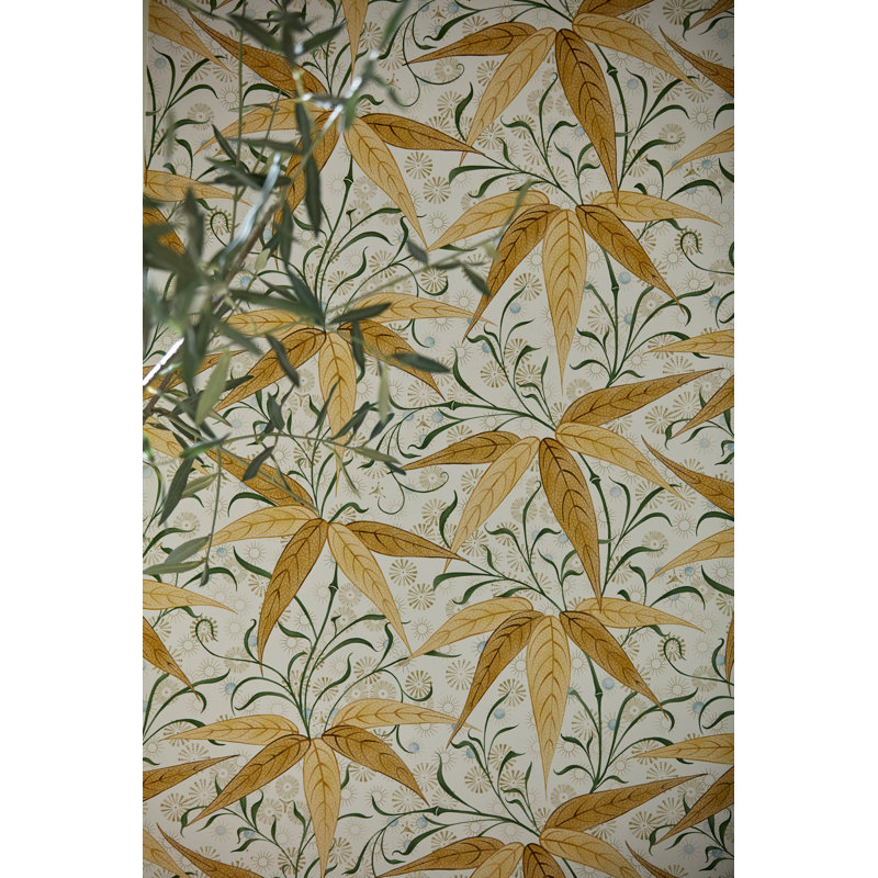 3' L x 2' W Wallpaper Roll, Sunflower