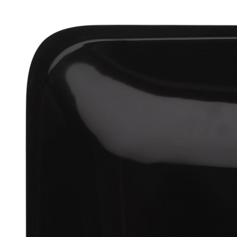 Elite Global Solutions Belize Melamine Serving Bowl, Black