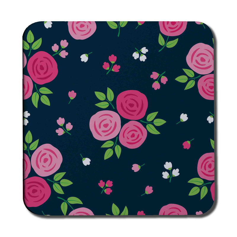 Square 6 Piece Coaster Set