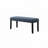Fabric Dining Bench with Nailhead Trim-1047957646