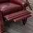 Aimee-Lea 31.5" Wide Genuine Leather Wing Chair Recliner-746909024