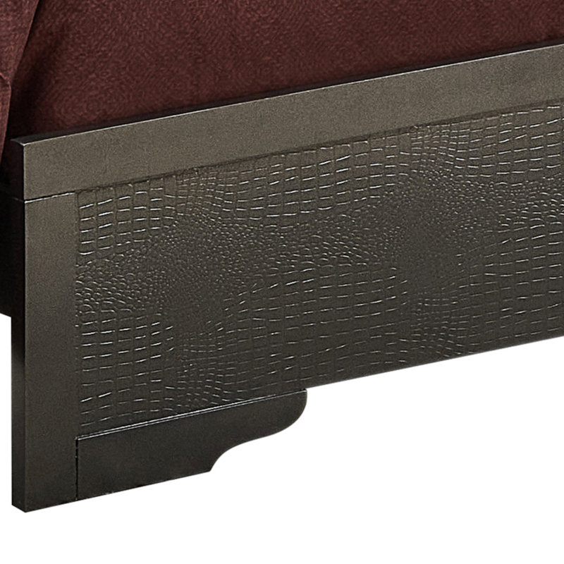 Lit Lorana G6500C-TB3, Noir, Grand