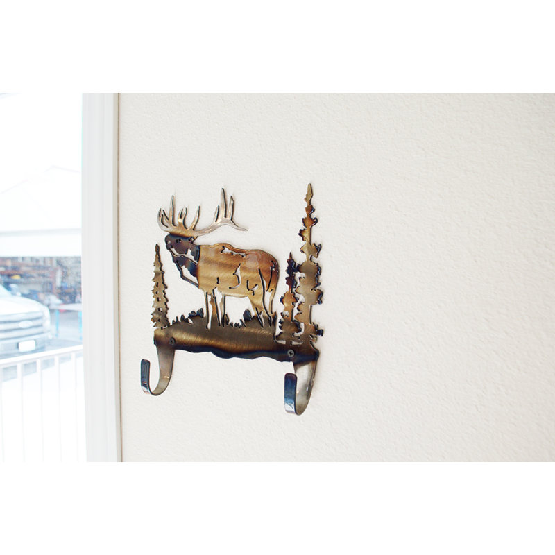 ELK SIDE VIEW TOWEL HOOK