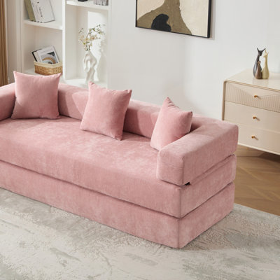 Canapé pliable polyvalent avec six configurations pour plus de confort et de flexibilité, parfait pour un espace de vie moderne