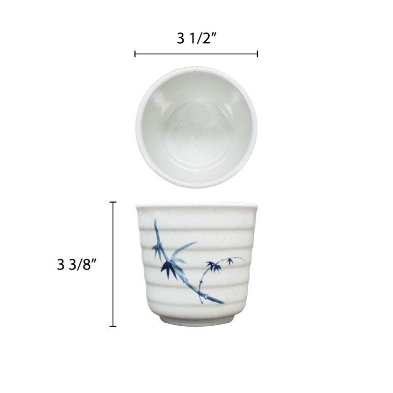 Mélamine Bamboo 11 oz. Tasse à thé