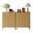 23.62'' W Nightstand With 3 Drawers Set of 2-1446512010