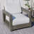 5-Person Aluminum Patio Conversation Set with Hand-painted Frame and Cushions