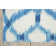 Quinton Geometric Outdoor Blue/Ivory Area Rug