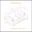 Causeuse de salon 59,5 "Classic-403046067