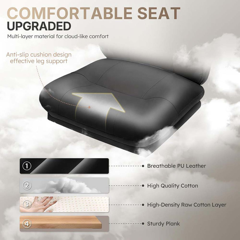 Home Game Chairs Comfortable Chair With Adjustable Padded Armrests