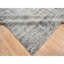 Tapis oriental surdimensionné de 13 po x 10 po x 20 po x 2 po gris clair tissé à la main en laine naturelle nouée à la main Sh64715