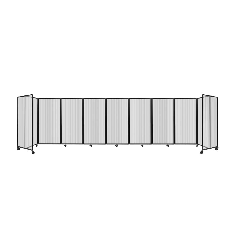 Cloison murale en polycarbonate 360, H 60 po x l 135 po x P 1 po, Vert