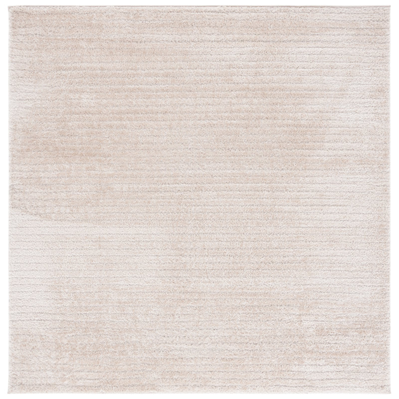 Tahoe Shag Performance Solid Color Rug, Square 6'7"