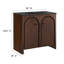 Meuble-lavabo simple 36 po avec plateau en céramique Modway Appia-94387483-94387484
