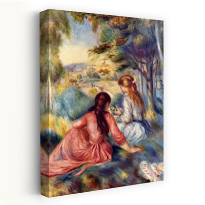 «In The Meadow», reproduction d'art classique de paysage contemporain classique
