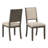 Cipolla 42"-60" Wood Finish Extendable Round Dining Set - 5-Piece, Dining Table And Cream Boucle Fabric Dining Chairs-107486198