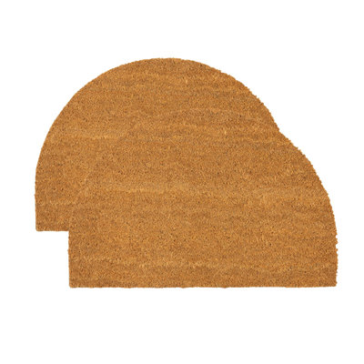 Nicola Spring - Half Moon Door Mats - 60 x 40cm
