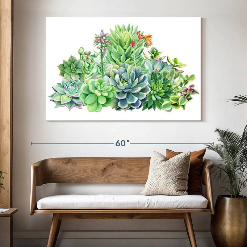 Bouquet de plantes Harnek, H 34 po x l 51 po