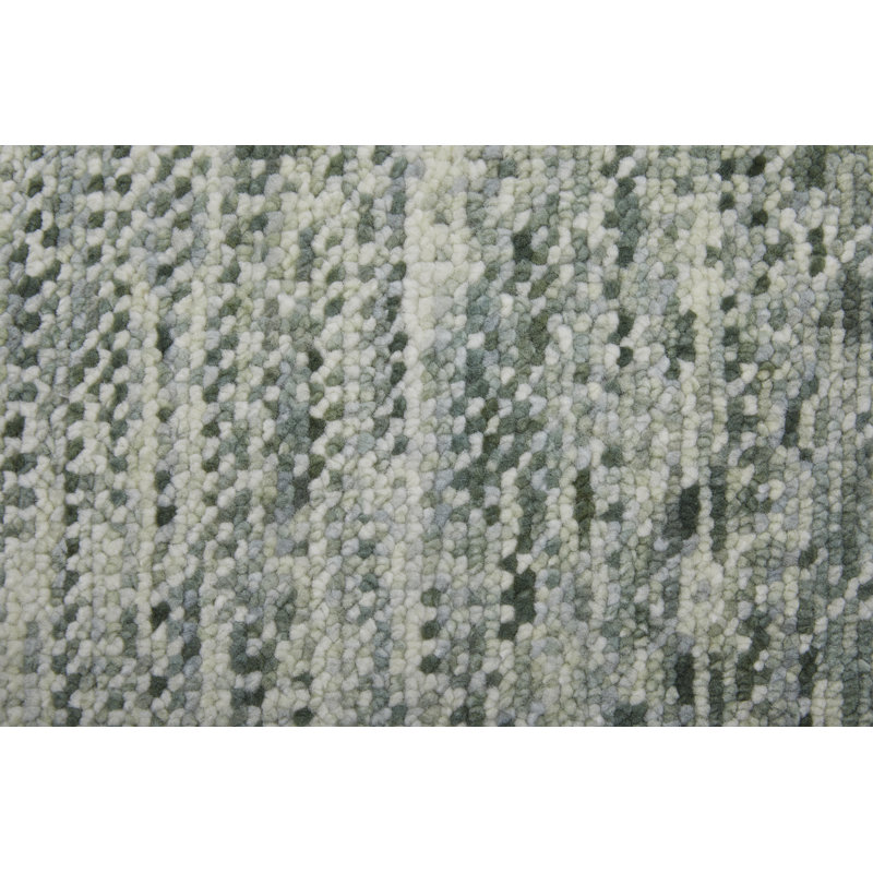 Branson Wool Area Rug in Ivory, Rectangle 5'6" x 8'6"