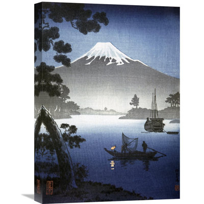 " Japanese Print (Mount Fuji From Tagonoura) " by Shinsei