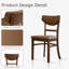 Ensemble de 2 chaises d'appoint rembourrées Halo-1762021555