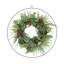 Couronne de 30 po avec fougère et Kalanchoe