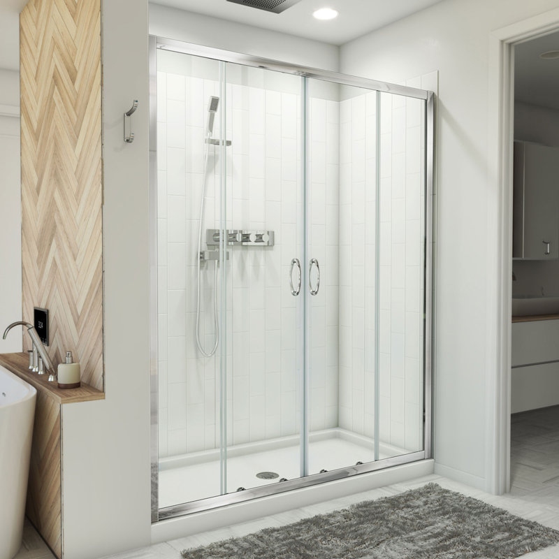 Visions 60" W x 2" D x 78" H Shower Kit
