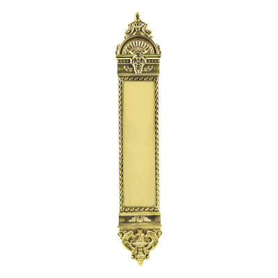 New Orleans Push Plate