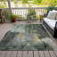 Tapis intérieur / extérieur lavable à la machine en étain Xhevrie-111828727