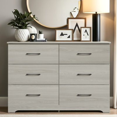 Arkia 47" W 6-Drawer Dresser