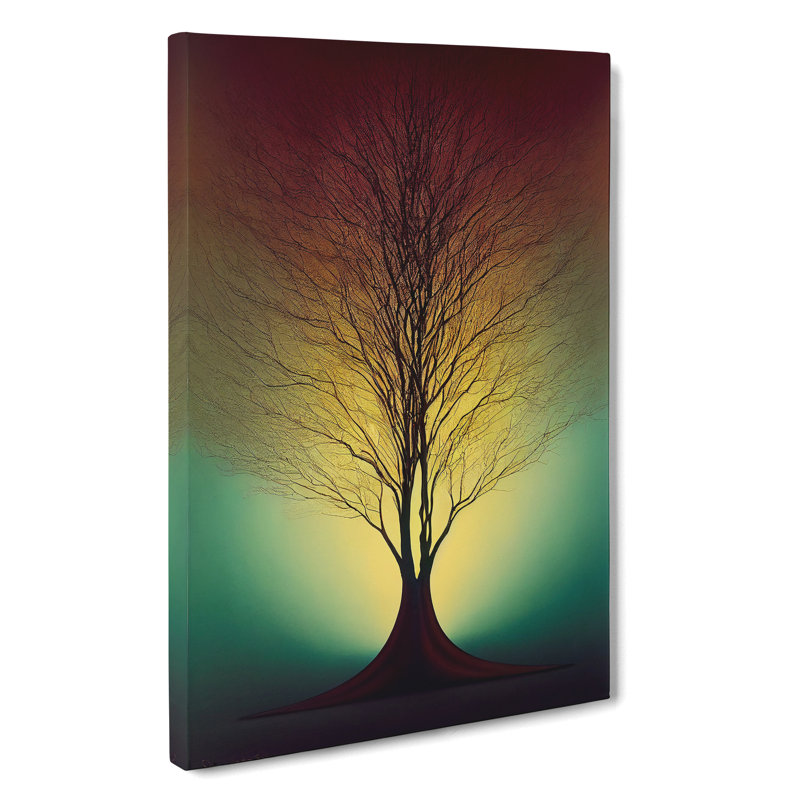 Ethereal Tree No.3 - Wrapped Canvas, 76cm H x 50cm W x 3cm D