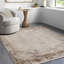 In Door Abstract Modern Marble Brown Cream Area Rug-1540722701