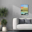  «Colorfield No. 16» par Jan Weiss, art mural sur toile, 18 po x 26 po