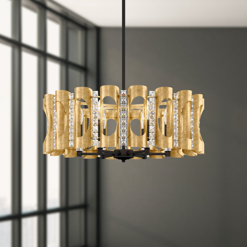 Twilight 6 - Light Pendant, Heirloom Gold