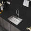 Évier de cuisine en acier inoxydable avec accessoires KBFmore-98228055-98228051