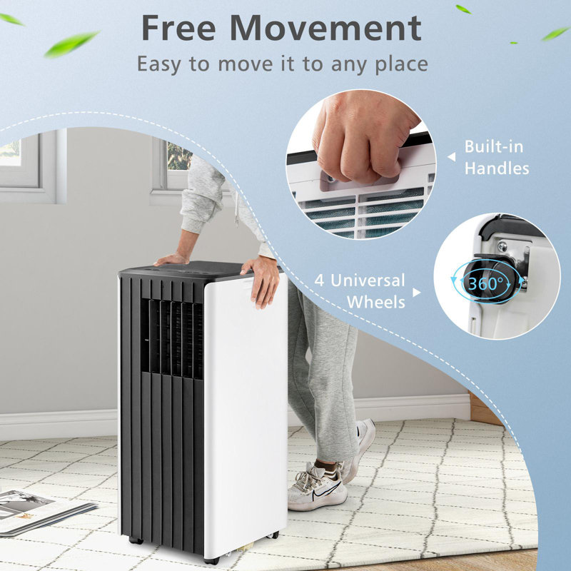 Giantex 8000 BTU Portable Air Conditioner for 250 Square Feet with Remote Included
