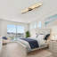 118cm Dimmable LED Flush Mount