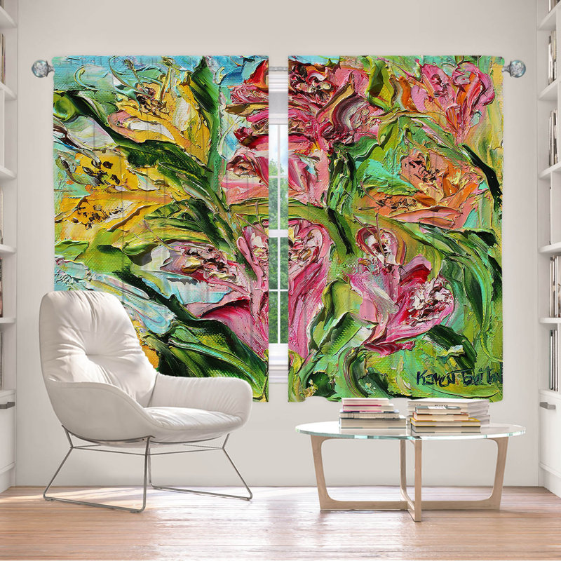 Ensemble de rideaux en polyester 2 pièces Koger, L 40 po x L 61 po