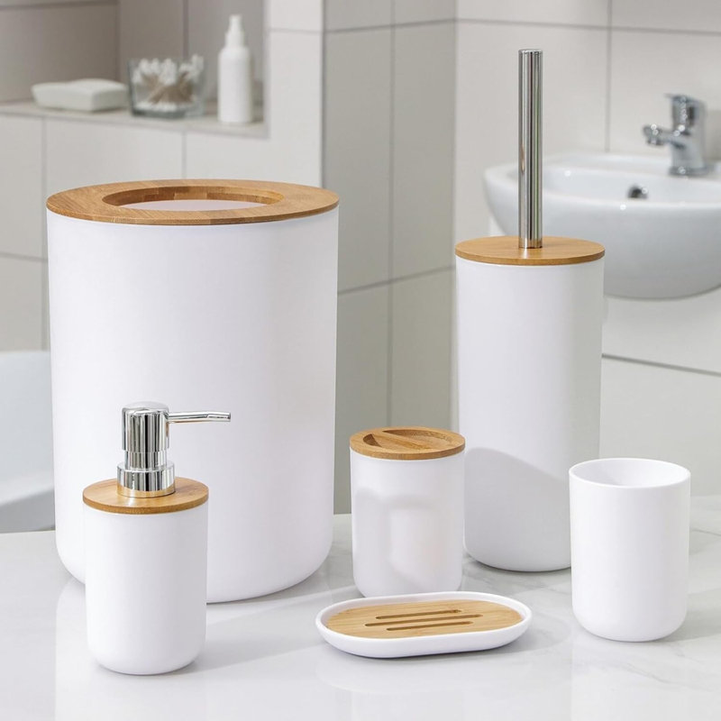 Bathroom Accessory, White