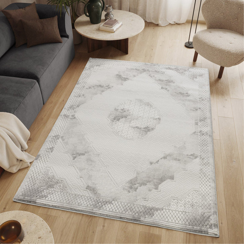 Pavillon de jardin gris 10 po X 10 pi 6 po Tapis, Rectangle 7 pi 10 po x 10 pi 6 po